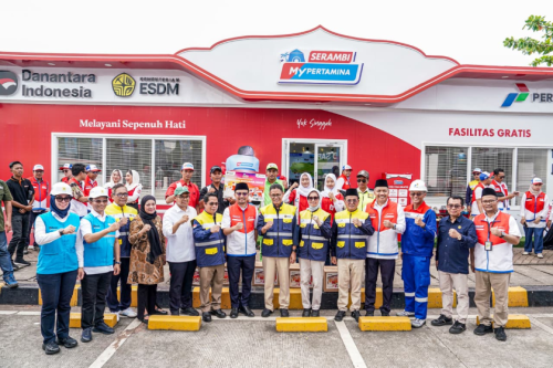 Kunjungi Rest Area Batang-Semarang, Wamen ESDM Jamin Stok BBM Mudik Terkendali