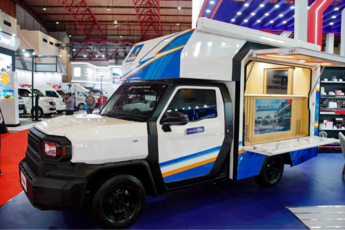 Intip Modifikasi Toyota Hilux Rangga, Bisa Angkut 1.050 Porsi Makanan Bergizi Gratis