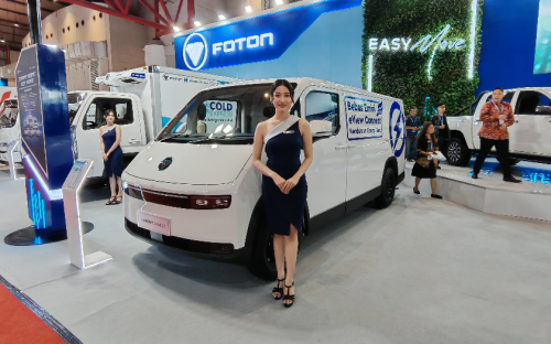 Foton eView Connect, Blind Van Listrik Panjang Hampir 5 Meter Bisa Tempuh 250 Km Sekali Ngecas