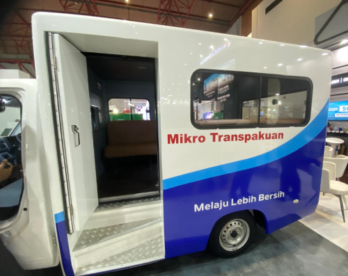 Suzuki , Suzuki Carry, Suzuki Carry Angkot Concept Mikro Transpakuan, Plafon Tinggi Kepala Penumpang Nggak Perlu Nunduk