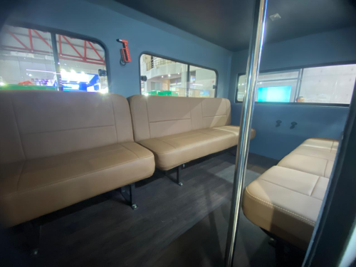 Suzuki , Suzuki Carry Angkot Concept Mikro Transpakuan, Plafon Tinggi Kepala Penumpang Nggak Perlu Nunduk