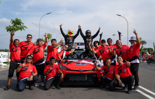 Toyota, Toyota Yaris, Toyota GR Yaris, Toyota GR Yaris Raih Podium Dua Kelas Bergengsi Kejurnas Sprint Rally 2026 Seri 1