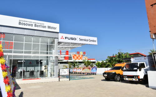 Mitsubishi, Perkuat Komitmen Zero Down Time, Mitsubishi Fuso Hadirkan Service Center di Kolaka