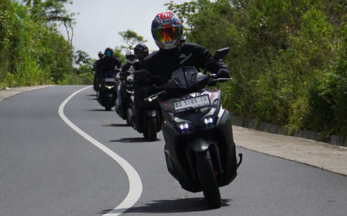 MAXI Tour Boemi Nusantara Etape 2 Bengkulu, Menikmati Sunset Samudra Hindia