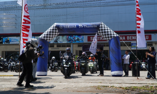 MAXI Tour Boemi Nusantara Etape 2 Bengkulu, Menikmati Sunset Samudra Hindia