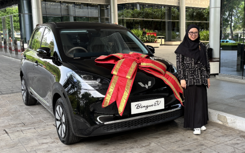 Selamat, Pemenang Gebyar Traveloka Akhirnya Bawa Pulang Wuling BinguoEV