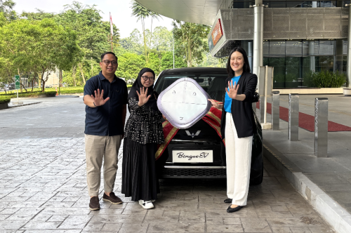 Selamat, Pemenang Gebyar Traveloka Akhirnya Bawa Pulang Wuling BinguoEV
