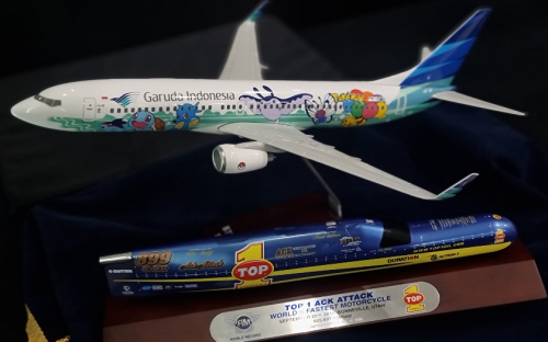 Kolaborasi Maskapai Garuda Indonesia dan TOP 1, Kasih Reward GarudaMiles Jika Merawat kendaraan
