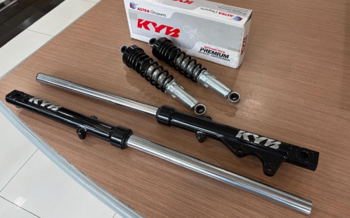 Sokbreker  KYB Premium, Solusi Yamaha RX-King Ingin Upgrade Suspensi Tapi Tampil Klasik
