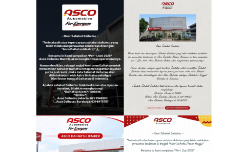 Setelah Honda, Kini Giliran Dealer Daihatsu yang Menyatakan Tutup per 1 Juni 2026
