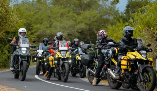 Suzuki , Pererat Kebersamaan Suzuki Gelar Turing Lintas Jawa-Bali Bersama Riders V-Strom 250SX