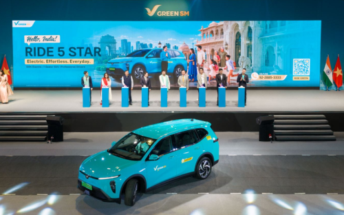 Green SM, VinFast, Dapat Sorotan di Indonesia, Taksi Green SM Kini Hadir di India, Pakai VinFast MPV 7