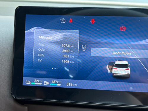 Seberapa Irit Konsumsi BBM Wuling Eksion PHEV Setelah Menempuh 607,6 Km?