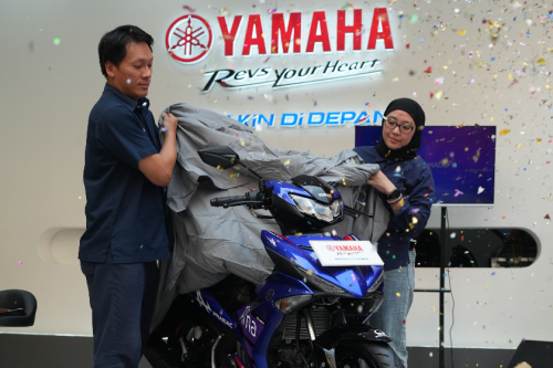 MotoGP, Yamaha, Bawa Aura MotoGP, Yamaha MX King 150 Edisi Spesial Prima Pramac Meluncur di PRJ 2026