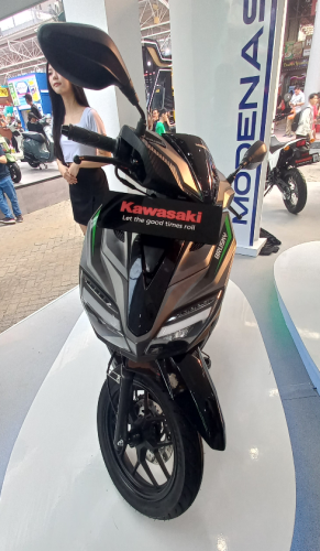 Kawasaki, Honda Indonesia, Honda, Kawasaki Indonesia Jual Modenas Brusky 125, Spesifikasi Mesin Persis Honda Vario 125
