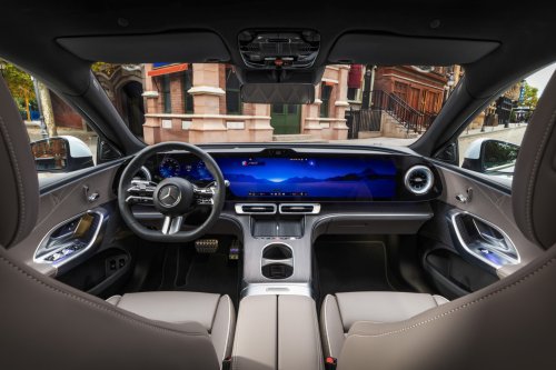Mercedes Hyperscreen Gives New C-Class the Tasteful Elegance of a Dave &amp; Buster’s