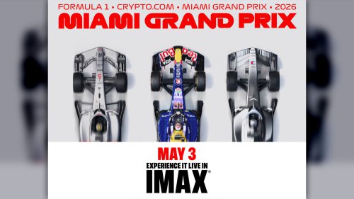 Would You Pay $30 to Watch the Miami F1 Race at an IMAX Movie Theater?