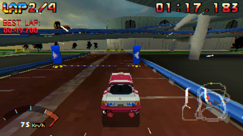 Race on the Fiat Factory Roof Test Track in This Charming Indie Game