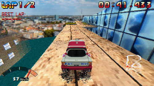 Fiat, Race on the Fiat Factory Roof Test Track in This Charming Indie Game