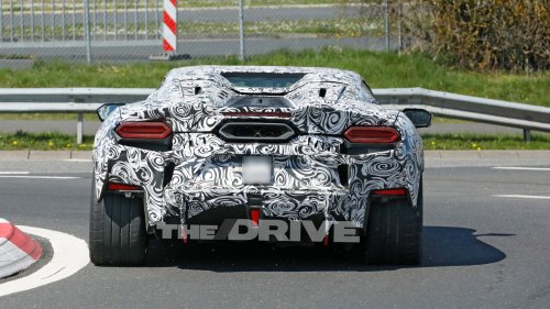 Lamborghini, 2028 Lamborghini Temerario Spyder Spied: Is That a Removable Hard Top?