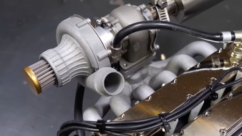 Listen to This Turbocharged 28cc Inline-Six Engine Zing