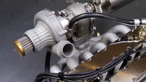 Listen to This Turbocharged 28cc Inline-Six Engine Zing