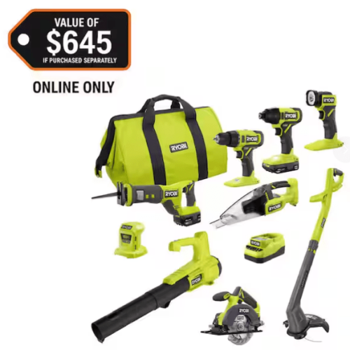 The Home Depot Is Clearing Out Ryobi Power Tools With Huge Discounts