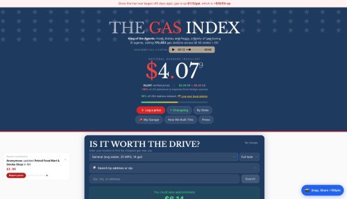 Nationwide Cheap Gas Tracker Uses AI to Call 20,000+ Stations Google Can’t Reach