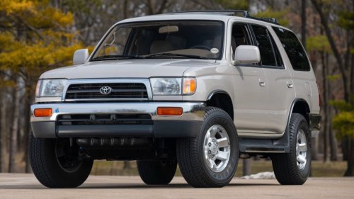 Somehow, This 1996 Toyota 4Runner Is the Lot to Watch at Mecum’s Indy Auction