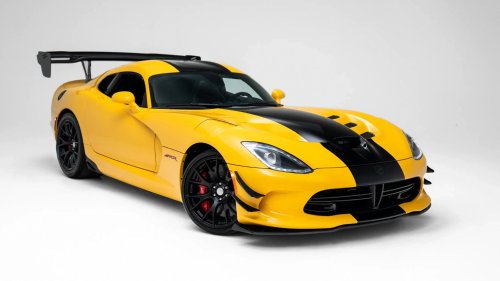 Dodge, Dodge Viper, This 44-Mile Dodge Viper ACR-Extreme Just Set an Auction Record at $532,999