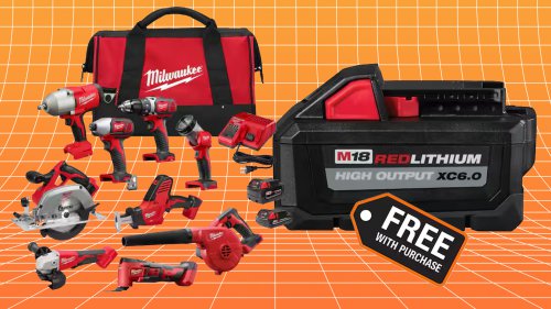 Free Milwaukee Power Tool Batteries Are Back at The Home Depot
