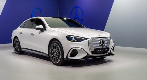 Electric 2027 Mercedes-Benz C-Class Debuts With Nearly 400 Miles of Range and a Massive Fullscreen Dashboard