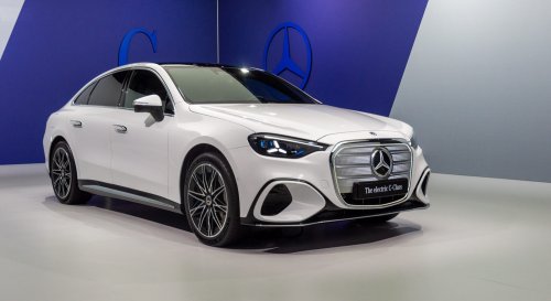 Mercedes-Benz, Mercedes-Benz C-Class, Electric 2027 Mercedes-Benz C-Class Debuts With Nearly 400 Miles of Range and a Massive Fullscreen Dashboard