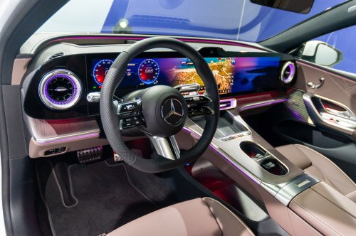 Electric 2027 Mercedes-Benz C-Class Debuts With Nearly 400 Miles of Range and a Massive Fullscreen Dashboard
