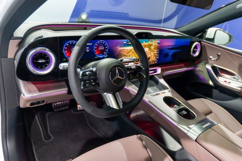 Mercedes-Benz, Mercedes-Benz C-Class, Electric 2027 Mercedes-Benz C-Class Debuts With Nearly 400 Miles of Range and a Massive Fullscreen Dashboard