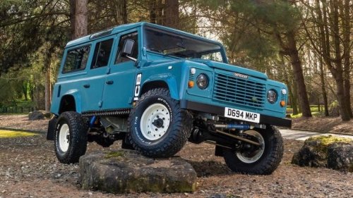 Land Rover, Rover, Spend Your Tax Return on a Backhoe-Engined Land Rover Defender