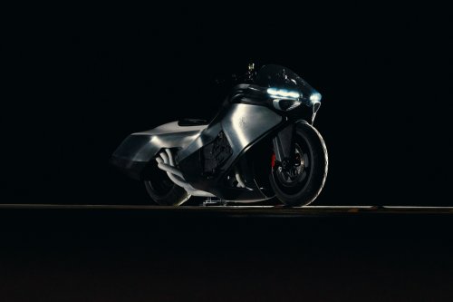 BMW, Radical Exhaust Pipes on BMW’s Vision K18 Concept Look Like Starship Thrusters