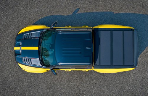 RAM, 2027 Ram SRT Rumble Bee Revealed as a Shorty Street Truck With 777-HP V8