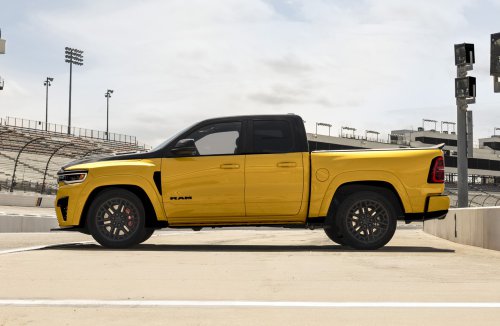 RAM, 2027 Ram SRT Rumble Bee Revealed as a Shorty Street Truck With 777-HP V8