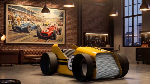 No, This Isn’t a Designer Race Car Bed. It’s a Designer Sim Racing Rig