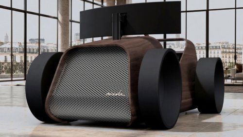 No, This Isn’t a Designer Race Car Bed. It’s a Designer Sim Racing Rig