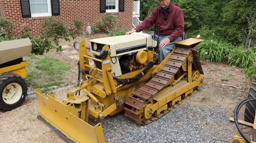 MINI, DIY Guy Builds Ultimate Chore Fleet With Mini Bulldozer, Road Grader Based on Lawn Tractors