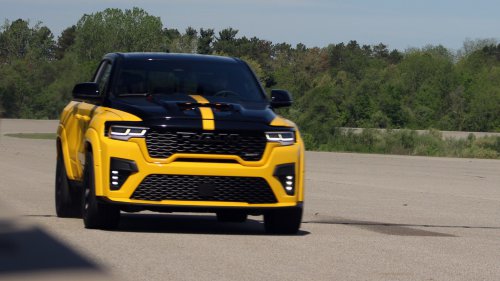 2027 Ram SRT Rumble Bee Revealed as a Shorty Street Truck With 777-HP V8