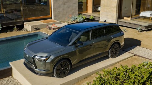 Lexus Just Casually Launched Its First Three-Row Electric SUV
