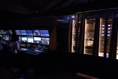 Inside the Globe-Trotting Tent That Broadcasts F1 Around the World Every Weekend