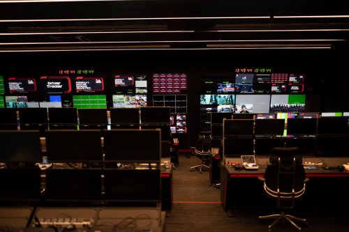 Inside the Globe-Trotting Tent That Broadcasts F1 Around the World Every Weekend