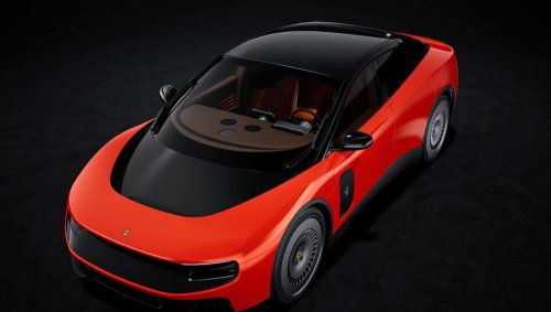 Ferrari, Did Ferrari Mean to Put a Giant Smiley Face on the Luce’s Dashboard?