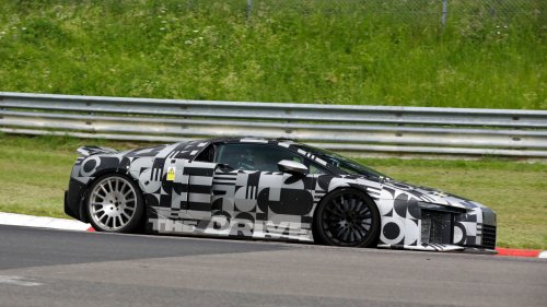 Spied: Audi Is Already Testing Its Freshly Revealed Nuvolari Supercar at the Nurburgring