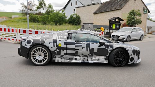 Spied: Audi Is Already Testing Its Freshly Revealed Nuvolari Supercar at the Nurburgring