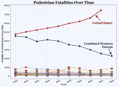 If Phones Are Killing Pedestrians, Why Is It Only Happening in America?